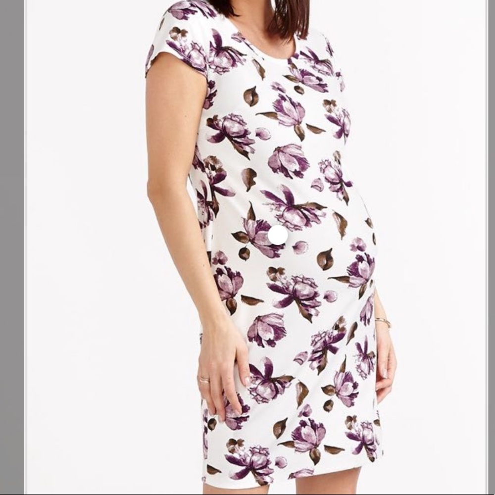 Thyme maternity floral dress